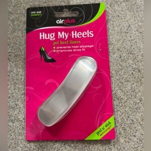 Airplus Women's Peel n' Stick Hug My Heels Invisigel Cushion Shoe Liners